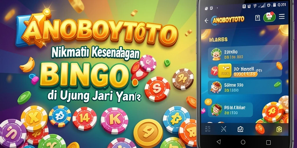 Screenshot utama ANOBOYTOTO menampilkan gameplay Bingo yang seru dan interaktif.