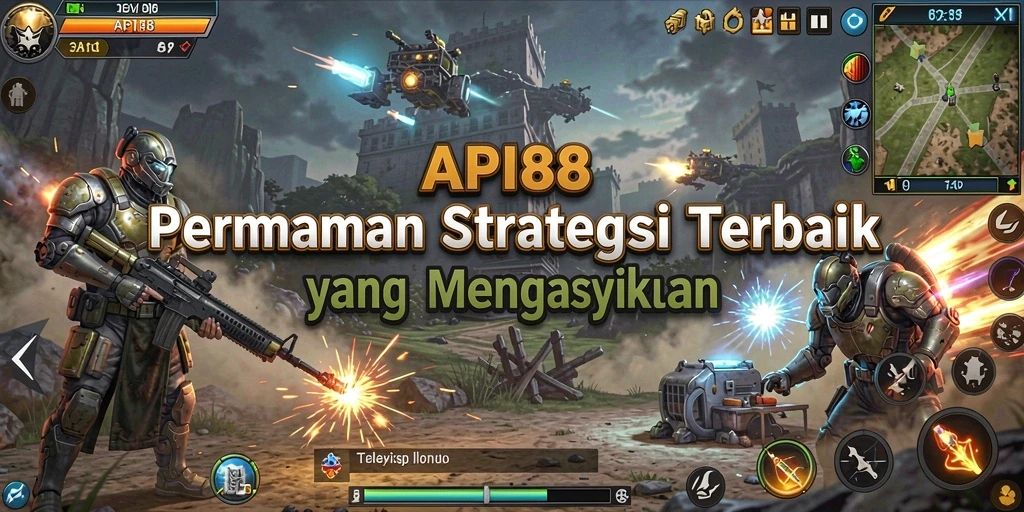 Tampilan gameplay menarik dari API88 dengan pertempuran strategis.