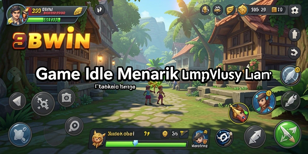 Tampilan gameplay <strong>BIWIN</strong> yang menarik dengan mekanisme Idle.
