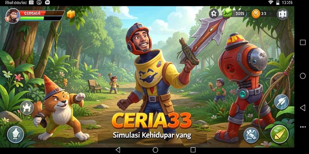 Tampilan gameplay CERIA33 yang menarik dan interaktif.