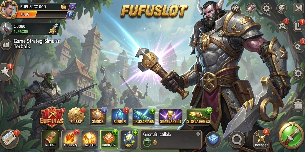 Tampilan gameplay seru dan interaktif di FUFUSLOT.