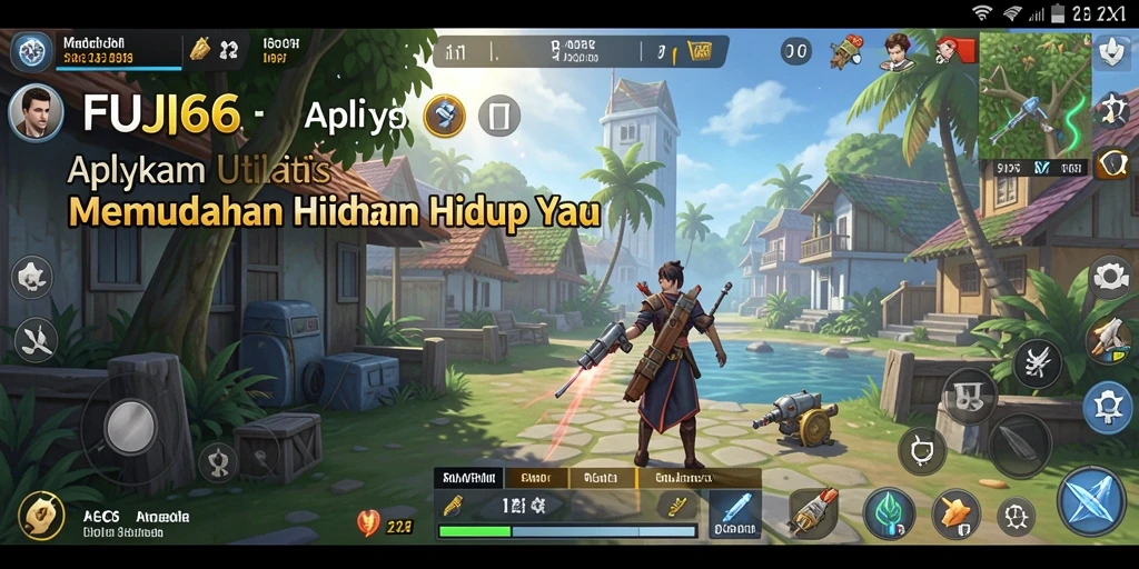Tampilan antarmuka FUJI66 yang modern dan fungsional.