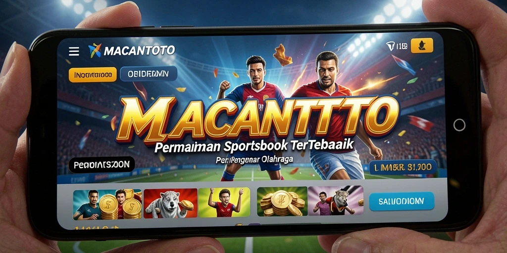 Tampilan menarik dari gameplay MACANTOTO dalam taruhan olahraga.