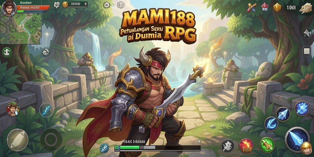 Tampilan gameplay seru di MAMI188 dengan aksi RPG mendebarkan.