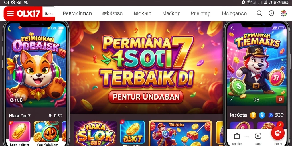 Tampilan menakjubkan dalam gameplay Slot OLX17 yang memukau.