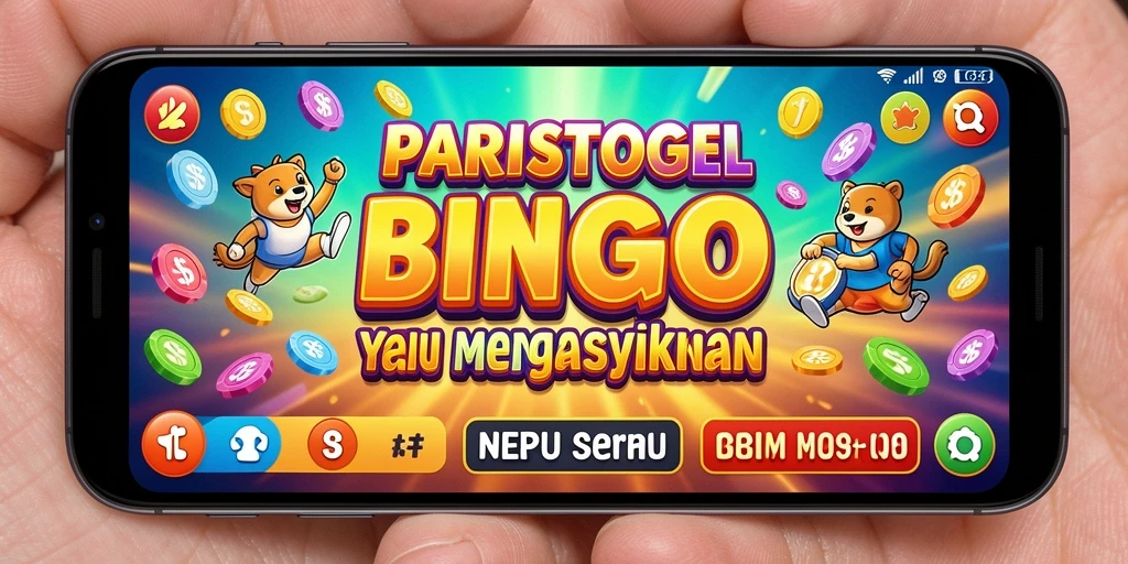 Tampilan menarik dari gameplay Bingo di PARISTOGEL.