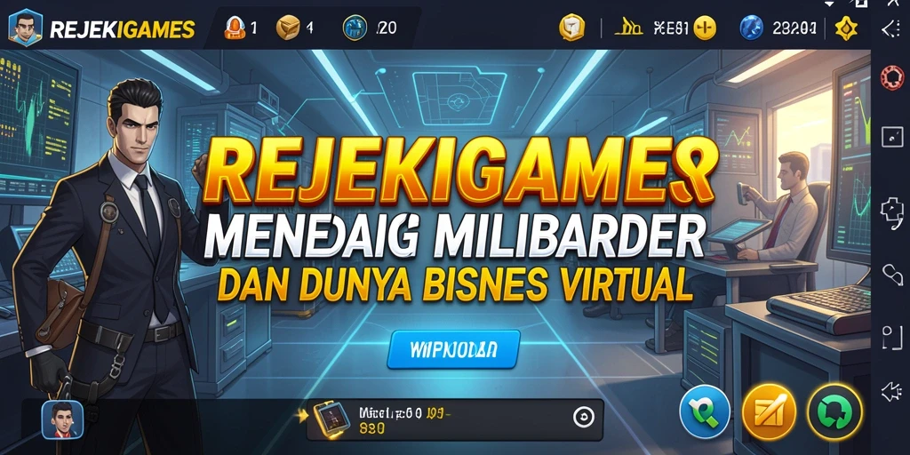 Tampilan gameplay REJEKIGAMES yang seru dan interaktif.