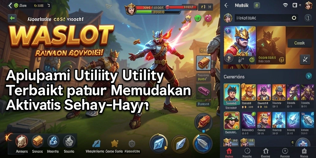 Tampilan utama <strong>WASLOT</strong> dengan fitur-fitur tangguh yang siap membantu pengguna.